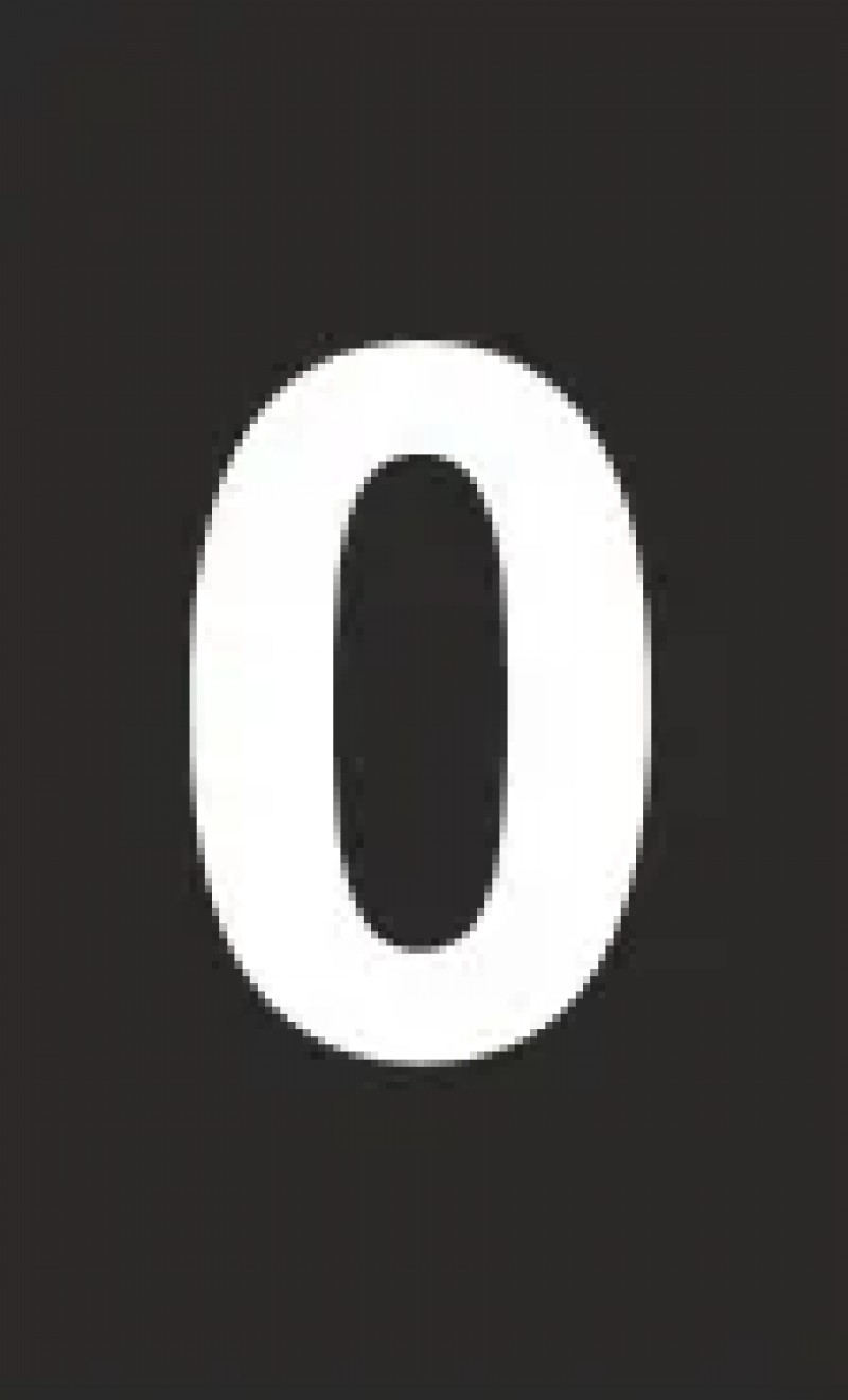 Z MARKER SIZE 7 NO 0 Black